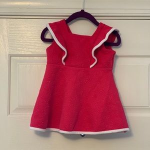 Janie and Jack quilted jacquard dress